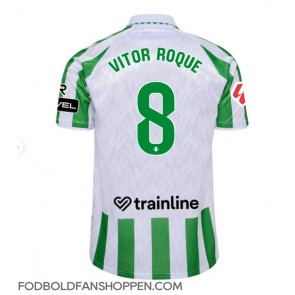 Real Betis Vitor Roque #8 Hjemmebanetrøje 2024-25 Kortærmet